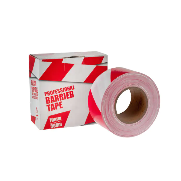 Barrier Tape Red/White 70X500