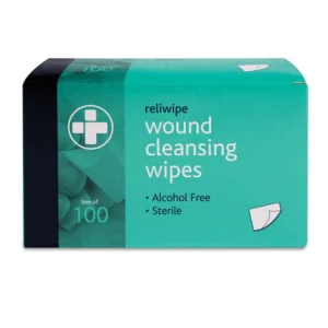 Wound Cleansing Wipes - Box of 100