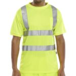 BSCNTSENSY Yellow Hi Vis T-Shirt