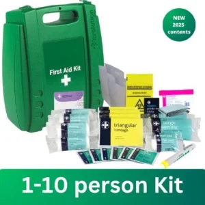 Green Plastic First Aid Lit (Small) HSA