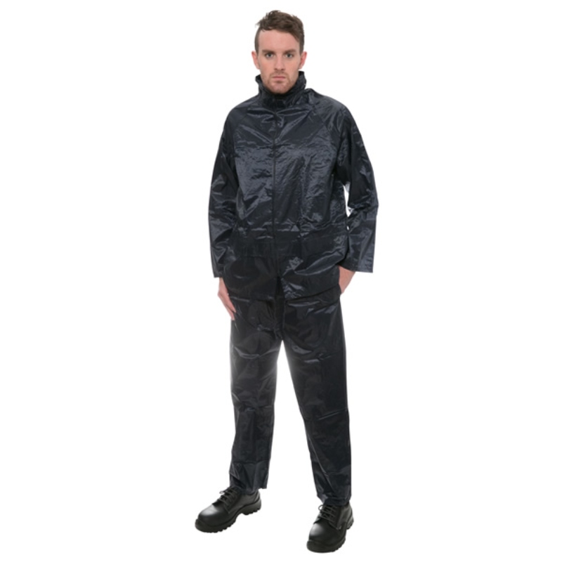 Navy Nylon Rainsuit - arksafety.ie