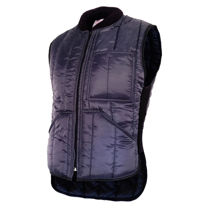 Refrigue P12 Navy Bodywarmer Hi Vis no pockets