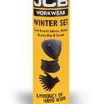 D+ZH JCB Winter Set - Hat, Gloves, Snood