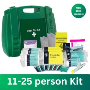 Green Plastic First Aid Kit (med) HSA 11-25