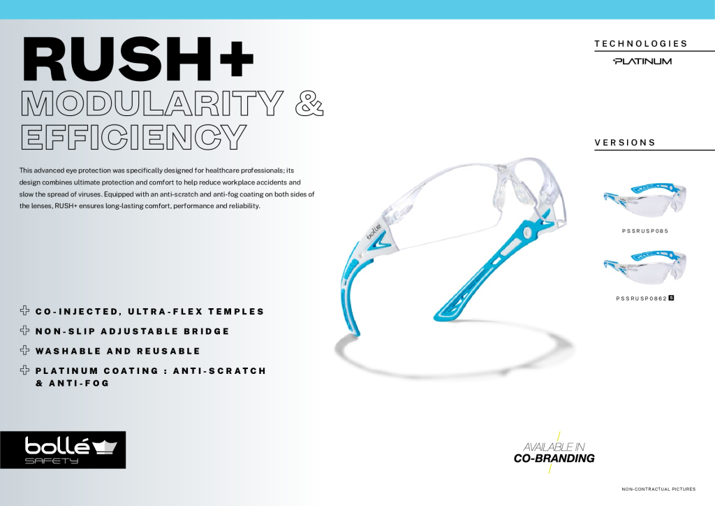 Bolle 107451 PSPSI Rush+ Small blue White