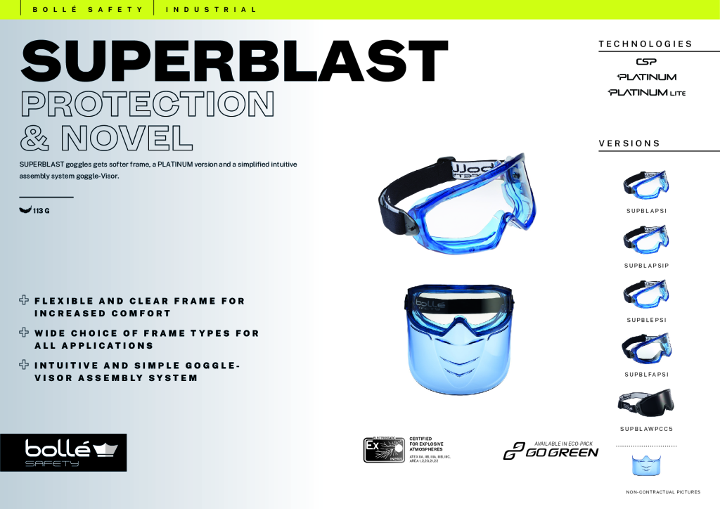 Bolle SUPBLAPSIP Superblast 108199 Goggle
