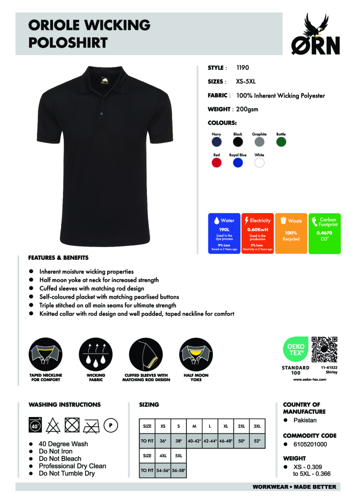 AC1190N Spec Sheet