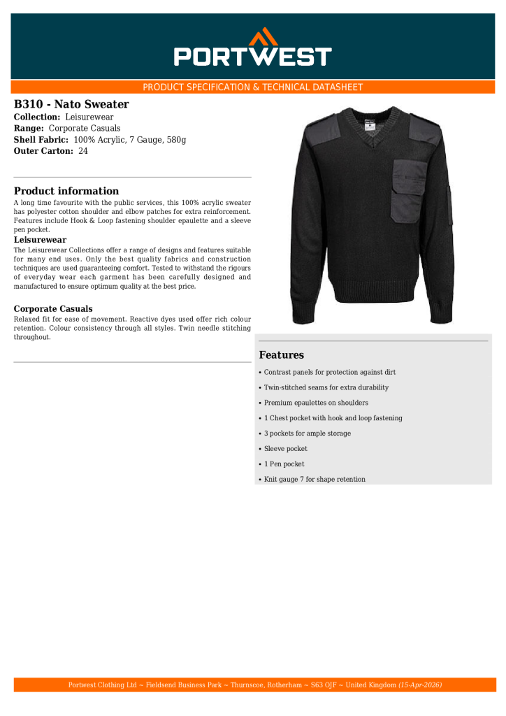 B310 Nato Jumper
