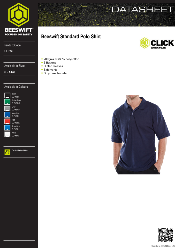 CLPKSN click PK Shirt Navy