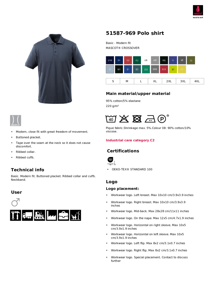 Mascot Bandol Polo Shirt